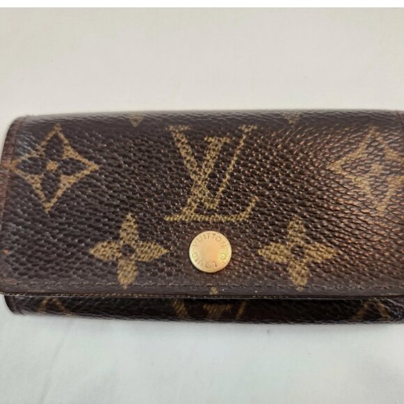 Louis Vuitton Key Case 4 Ring Hook UNISEX - Picture 1 of 15